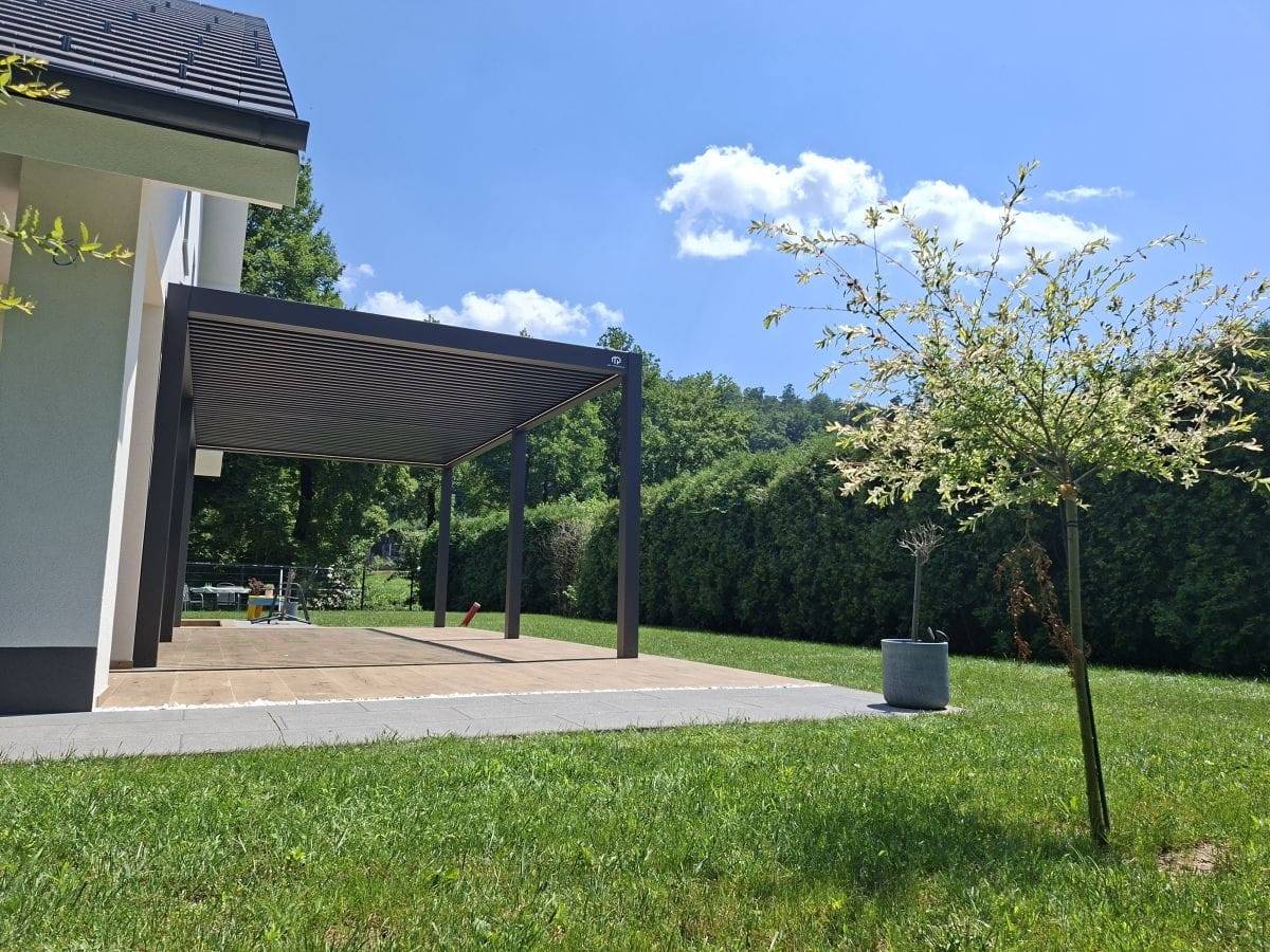 MP pergola bioklimatske pergole reference