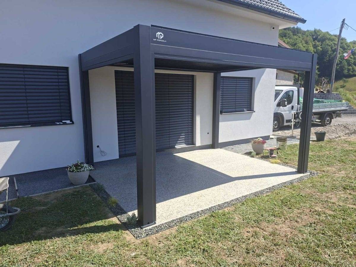 MP pergola bioklimatske pergole reference