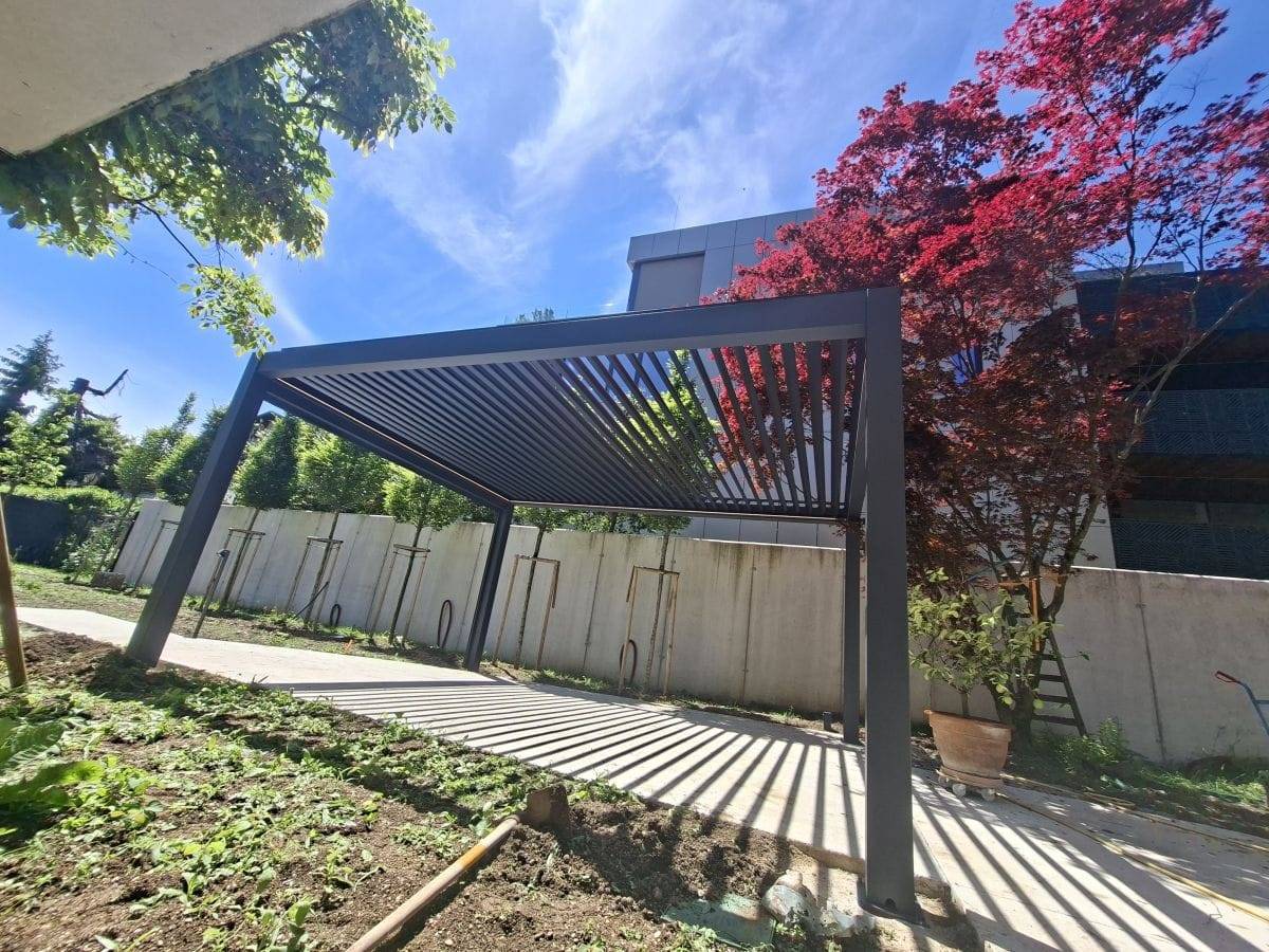 MP pergola bioklimatske pergole reference