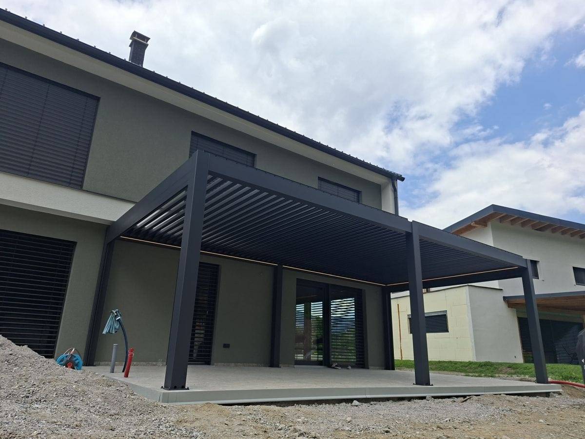 MP pergola bioklimatske pergole reference