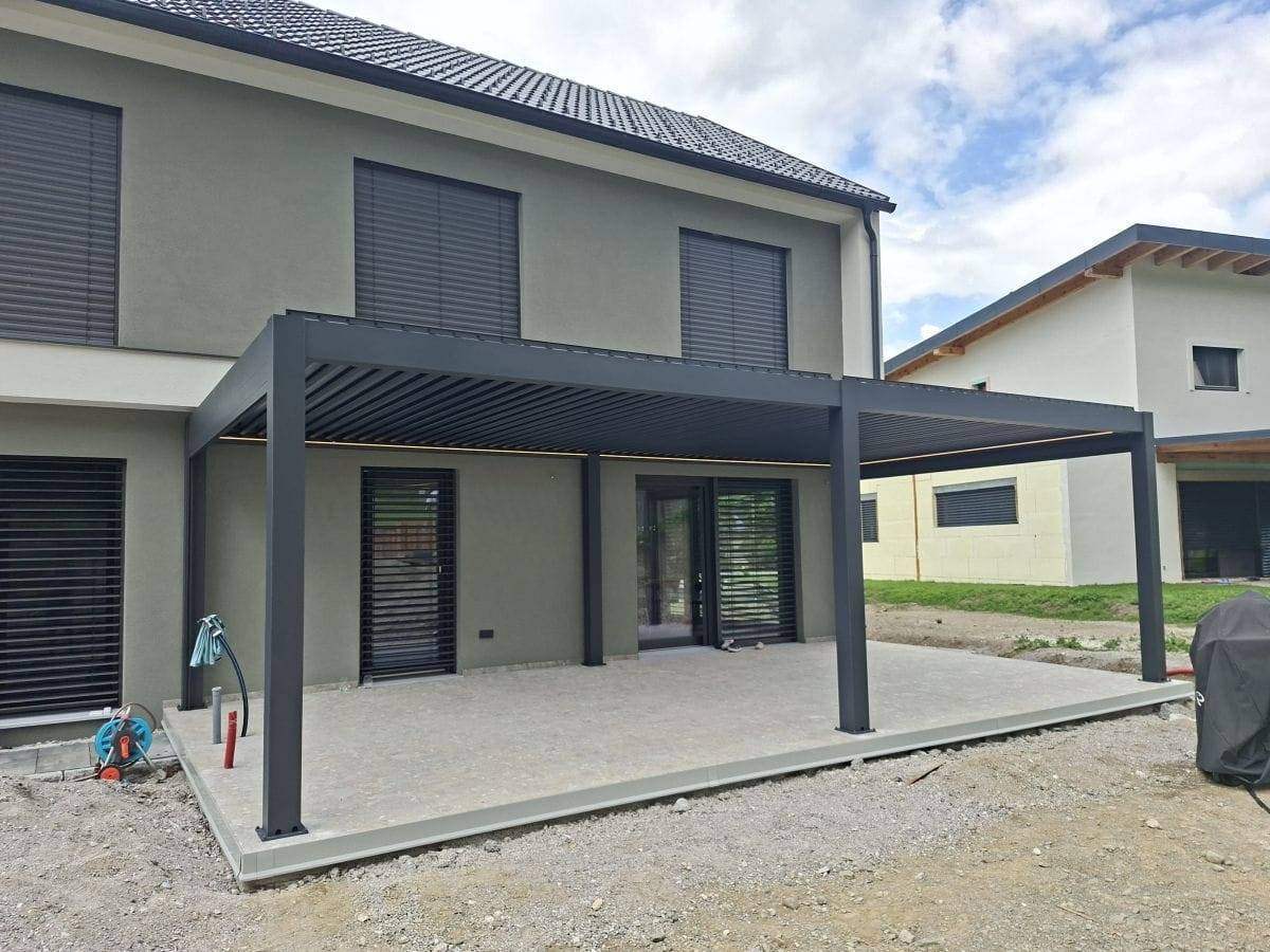 MP pergola bioklimatske pergole reference