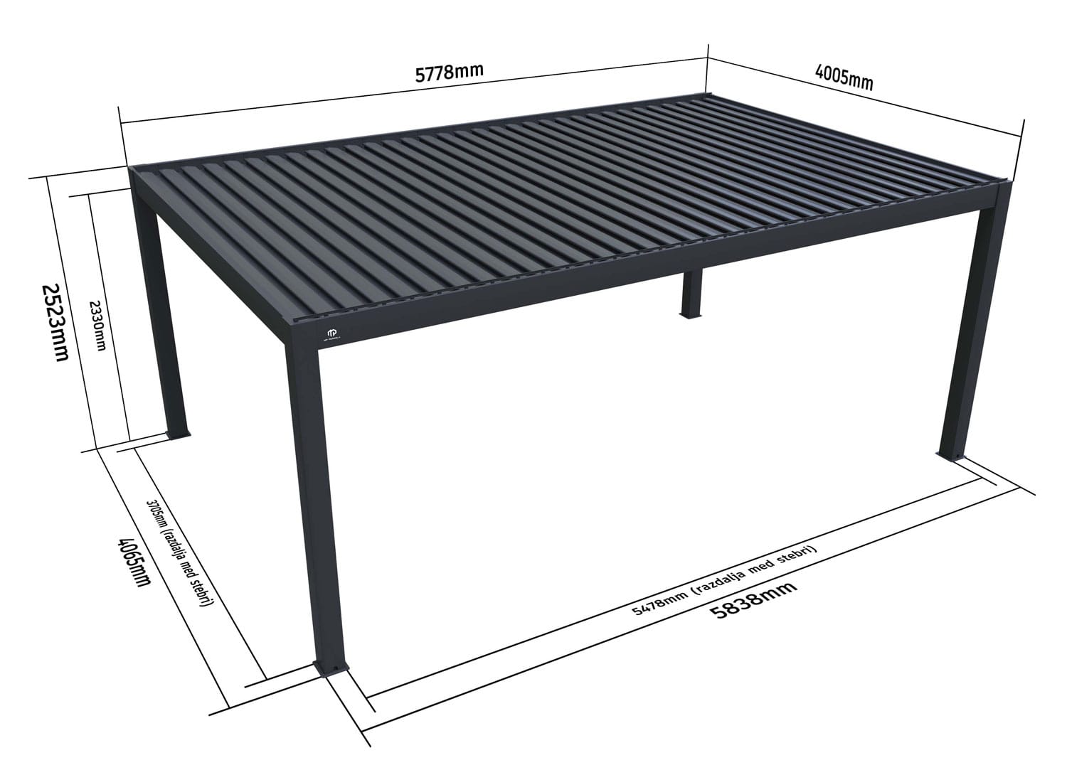 mp-pergola-bioklimatska-pergola-4x6-antracit MP pergola bioklimatska pergola 4x6m