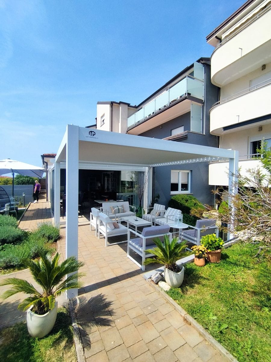 MP pergola bioklimatske pergole reference