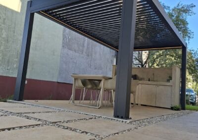 MP bioklimatska pergola 5x3 m antracit