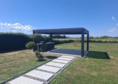 MP bioklimatske pergole 6x4m pergola