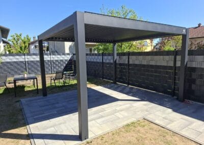 MP bioklimatska pergola 4x4m prostostoječa