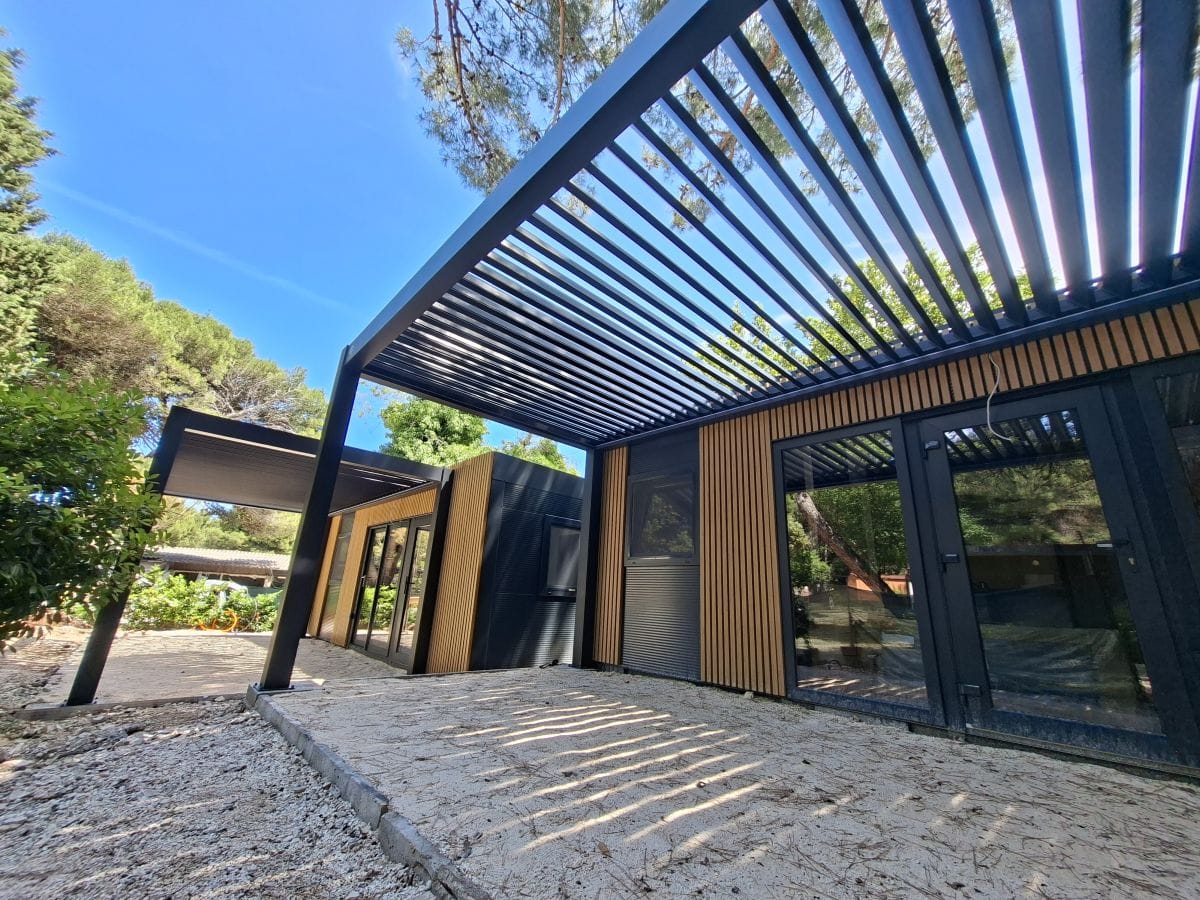 MP pergola bioklimatska pergola 3x6 m