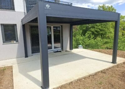 MP pergola bioklimatske pergole reference