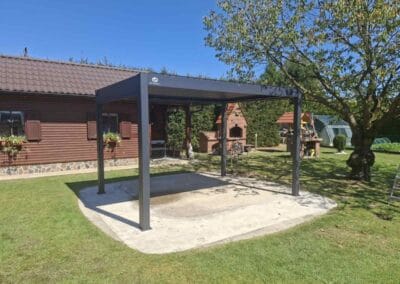 MP-9200 bioklimatska pergola 3x4m antracit