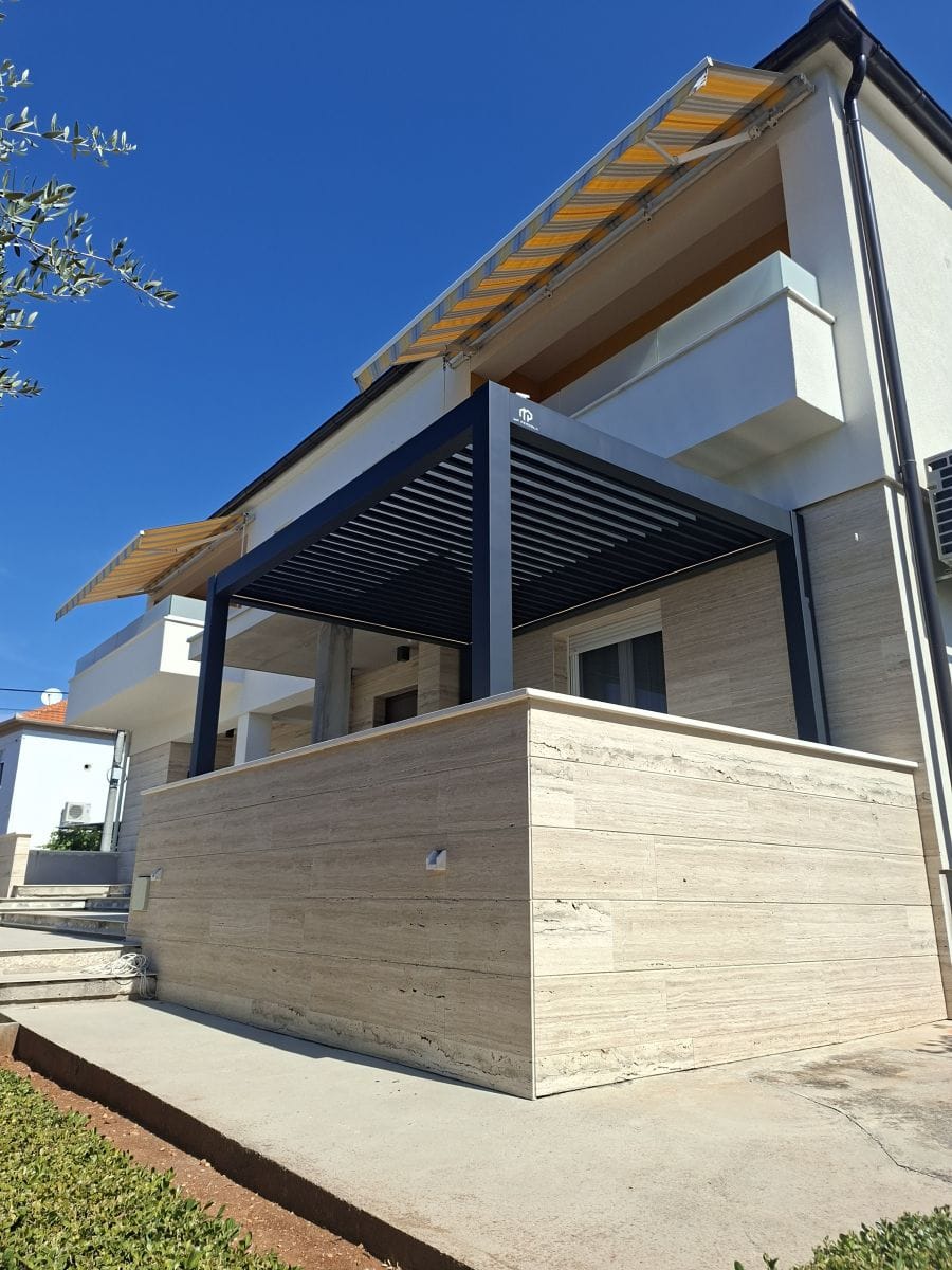MP pergola bioklimatske pergole reference